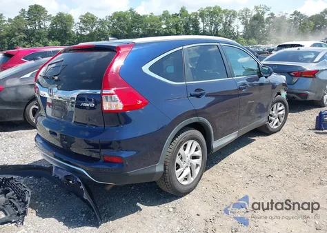 2015 Honda Cr-V Exl из США, поврежденный, VIN 2HKRM4H7XFH606017